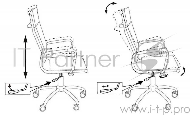 Кресло руководителя Бюрократ CH-993/camel светло-коричневый искусственная кожа крестовина хромирован