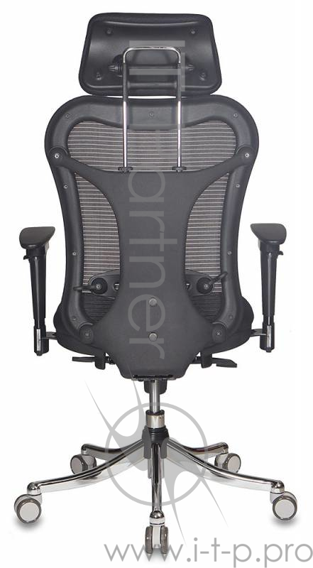 Кресло руководителя Бюрократ CH-999ASX спинка сетка черный сиденье черный TW-11 крестовина хром