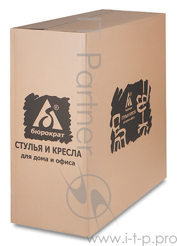 Кресло руководителя Бюрократ CH-994 черный искусственная кожа крестовина хром