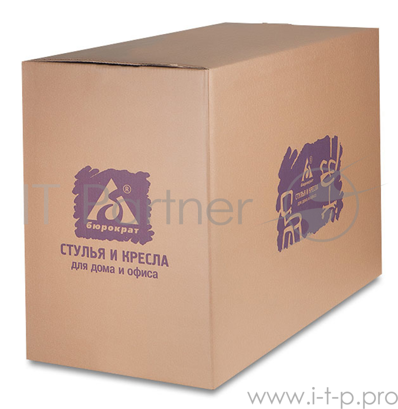 Кресло руководителя Бюрократ CH-993/orange оранжевый искусственная кожа крестовина хромированная