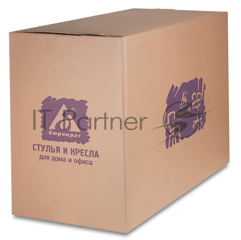 Кресло руководителя Бюрократ CH-993/red красный искусственная кожа крестовина хромированная