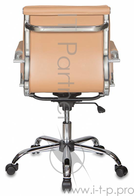 Кресло руководителя Бюрократ CH-993-Low/Camel низкая спинка светло-коричневый искусственная кожа кре