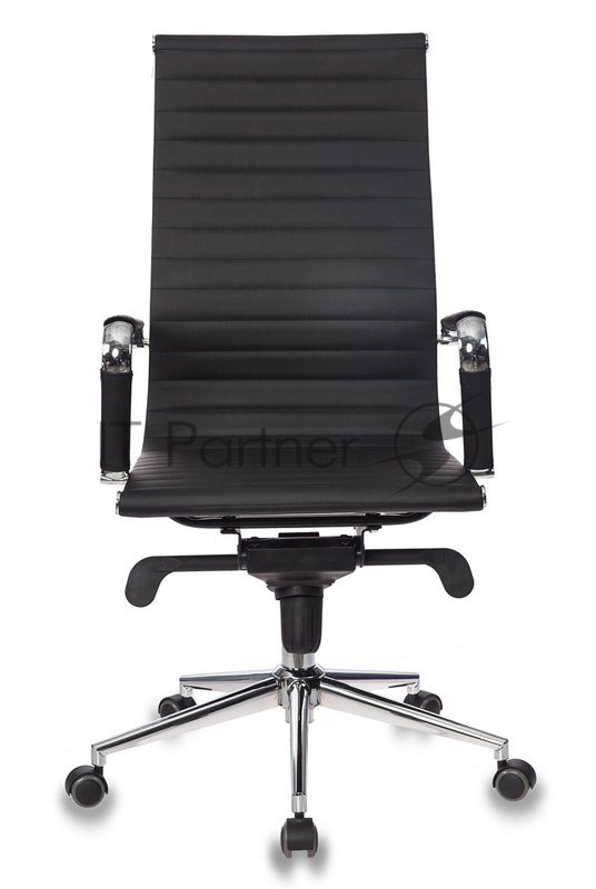 Кресло руководителя Бюрократ CH-883MB/BLACK черный искусственная кожа крестовина хром