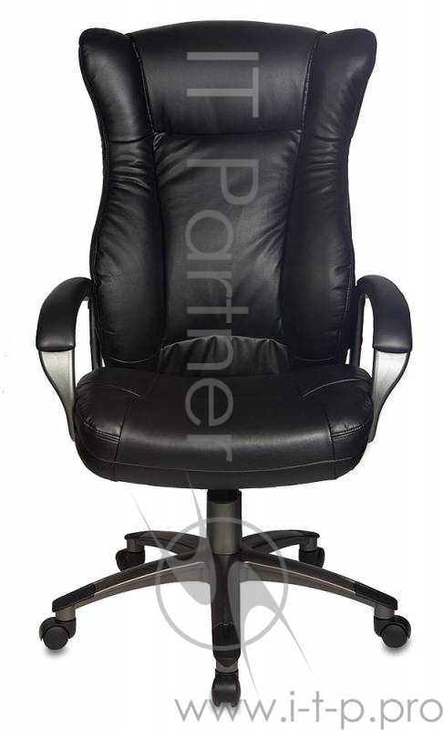 Кресло руководителя Бюрократ CH-879DG/Black черный искусственная кожа (пластик темно-серый)