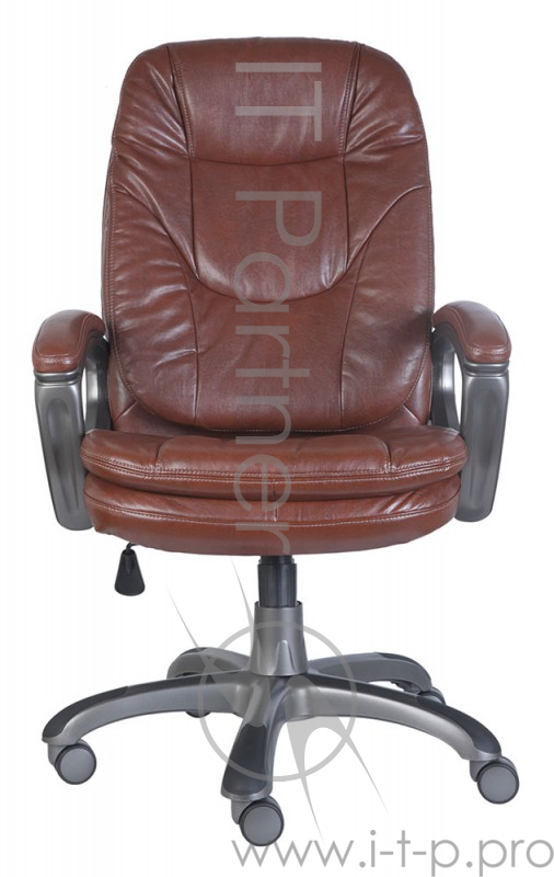 Кресло руководителя Бюрократ CH-868AXSN/Brown коричневый искусственная кожа (пластик темно-серый)