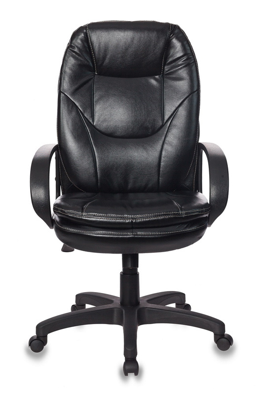Кресло руководителя Бюрократ CH-1868/#B черный искусственная кожа (пластик черный)
