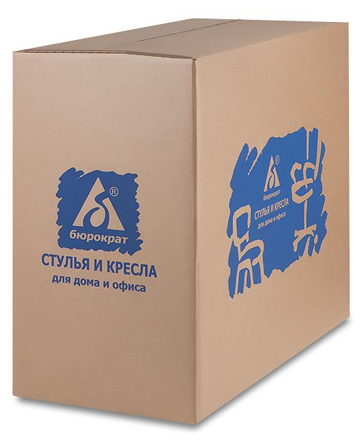 Кресло руководителя Бюрократ CH-1868/NUT коричневый искусственная кожа (пластик черный)