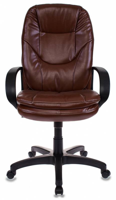 Кресло руководителя Бюрократ CH-1868/NUT коричневый искусственная кожа (пластик черный)