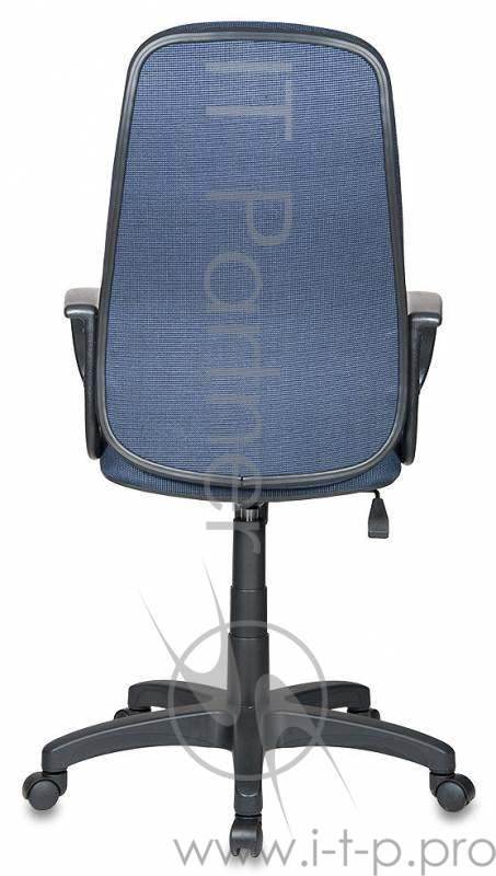 Кресло руководителя Бюрократ CH-808AXSN/Bl&Blue черный/синий 12-191