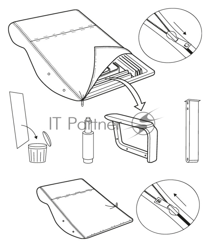 Кресло руководителя Бюрократ CH-823AXSN/BLACK черный искусственная кожа крестовина металл