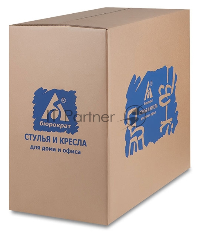 Кресло руководителя Бюрократ _DAO/BROWN коричневый кожа крестовина алюминий