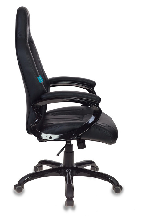 Кресло игровое Бюрократ CH-827/BL+BLACK черный искусственная кожа