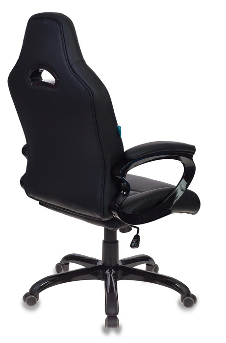 Кресло игровое Бюрократ CH-827/BL+RED черный/красный искусственная кожа