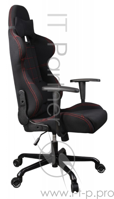 Кресло игровое Бюрократ 771/BLACK+BL черный крестовина металл