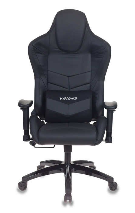 Кресло игровое Бюрократ CH-773N/BLACK две подушки черный искусственная кожа (пластик черный)