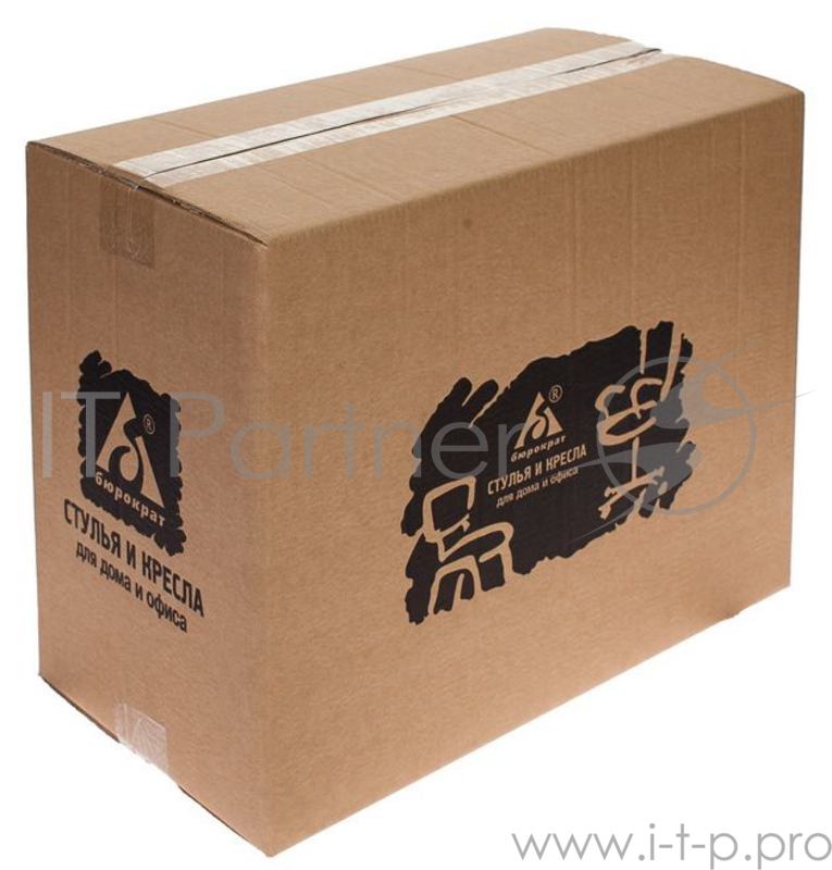 Кресло детское Бюрократ KD-7/TW-96-1 оранжевый TW-96-1 крестовина хром колеса серый (пластик серый)