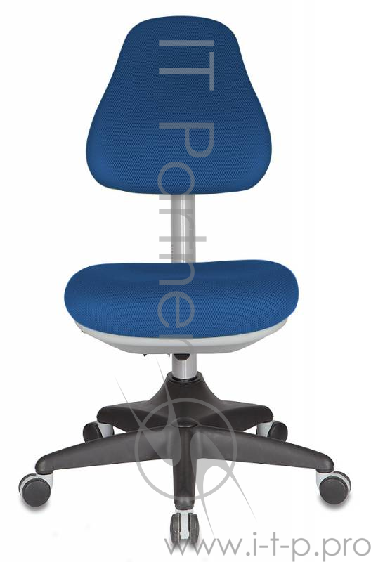 Кресло детское Бюрократ KD-2/G/TW-10 синий TW-10