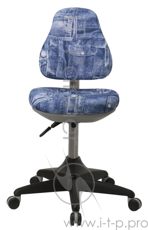 Кресло детское Бюрократ KD-2/G/50-31 синий джинса 50-31