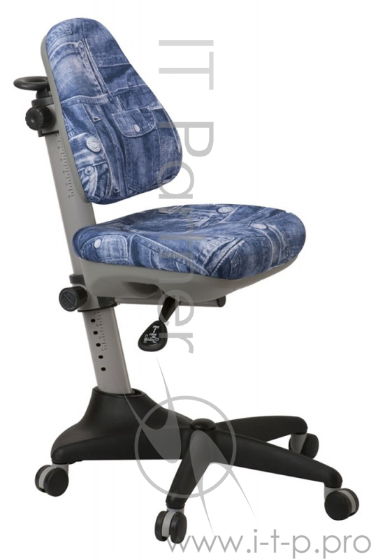 Кресло детское Бюрократ KD-2/G/50-31 синий джинса 50-31