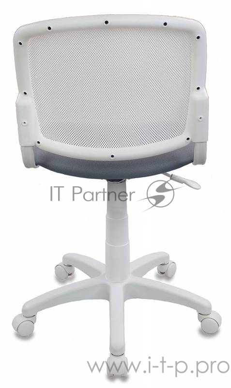Кресло детское Бюрократ CH-W296NX/15-48 спинка сетка белый TW-15 сиденье серый 15-48