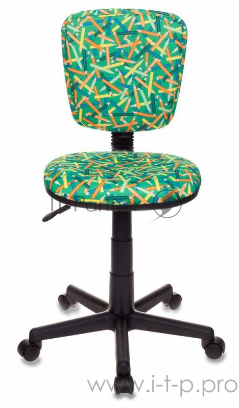 Кресло детское Бюрократ CH-204NX/PENCIL-GN зеленый карандаши