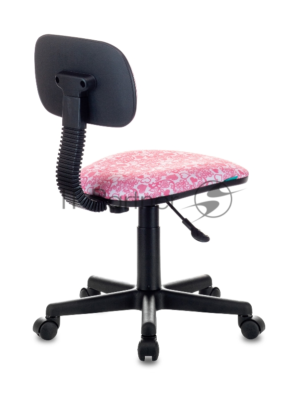 Кресло детское Бюрократ CH-201NX/HEARTS-PK розовый сердца Hearts-Pk