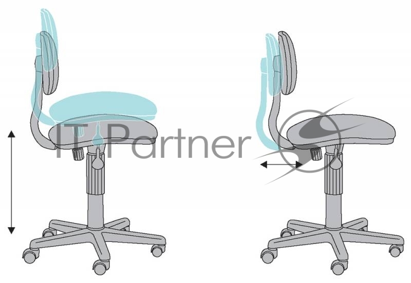 Кресло детское Бюрократ CH-201NX/HEARTS-PK розовый сердца Hearts-Pk