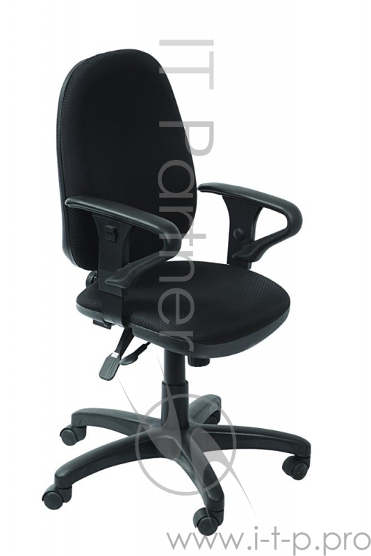 Кресло Бюрократ T-612AXSN черный JP-15-2