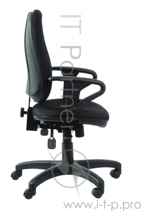 Кресло Бюрократ T-612AXSN черный JP-15-2