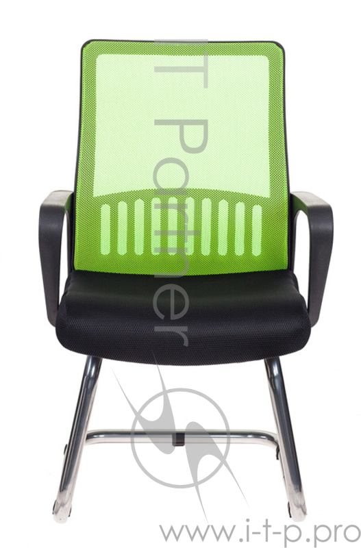 Кресло Бюрократ MC-209/SD/TW-11 спинка сетка салатовый TW-03A сиденье черный TW-11