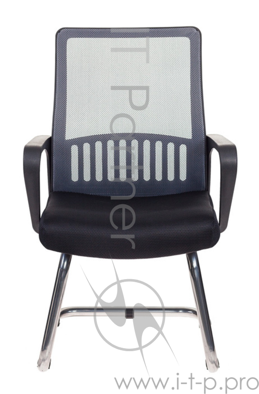 Кресло Бюрократ MC-209/DG/TW-11 спинка сетка серый TW-04 сиденье черный TW-11