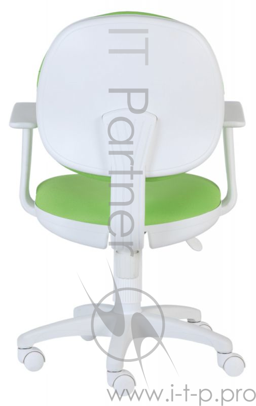 Кресло Бюрократ CH-W356AXSN/15-118 салатовый 15-118 колеса белый/салатовый (пластик белый)