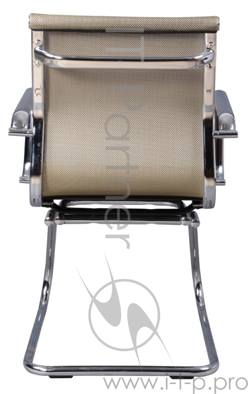 Кресло Бюрократ CH-993-Low-V/gold низкая спинка золотистый сетка