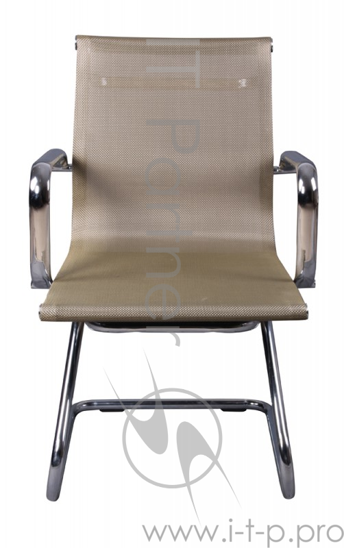 Кресло Бюрократ CH-993-Low-V/gold низкая спинка золотистый сетка