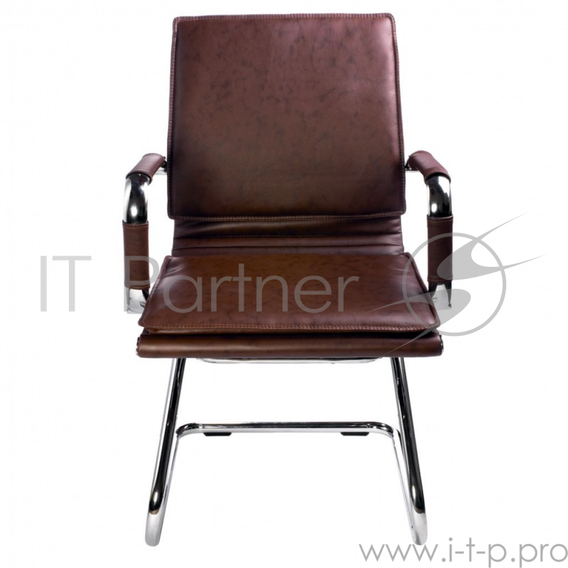 Кресло Бюрократ CH-993-Low-V/Brown низкая спинка коричневый искусственная кожа