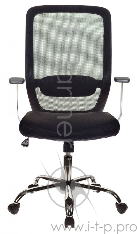 Кресло Бюрократ CH-899SL/B/TW-11 спинка сетка черный TW-01 сиденье черный TW-11 крестовина хром