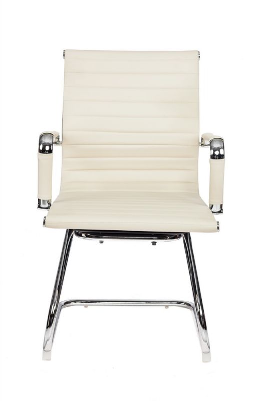 Кресло Бюрократ CH-883-LOW-V/IVORY низкая спинка слоновая кость искусственная кожа