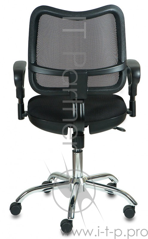 Кресло Бюрократ CH-799SL/TW-11 спинка сетка черный сиденье черный TW-11 крестовина хром