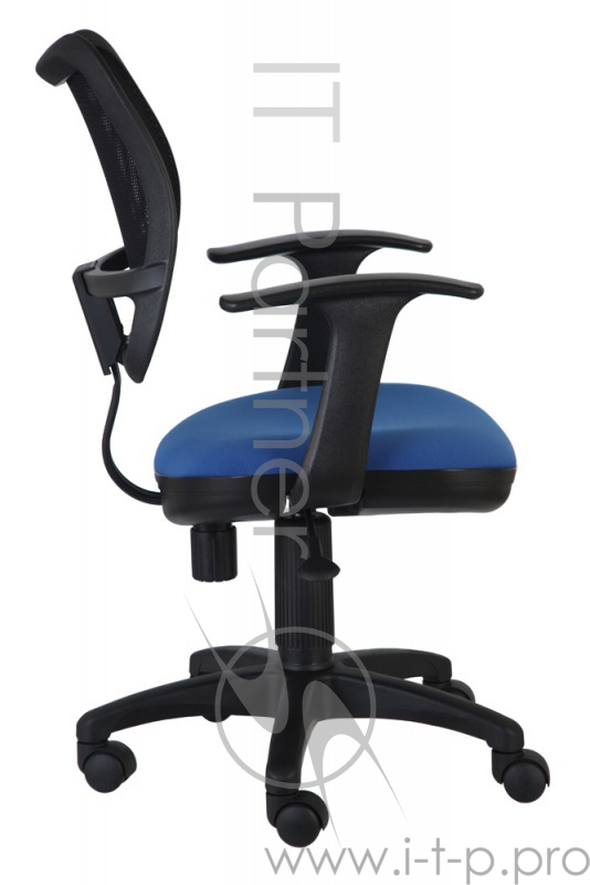 Кресло Бюрократ CH-797AXSN/26-21 спинка сетка черный сиденье синий 26-21