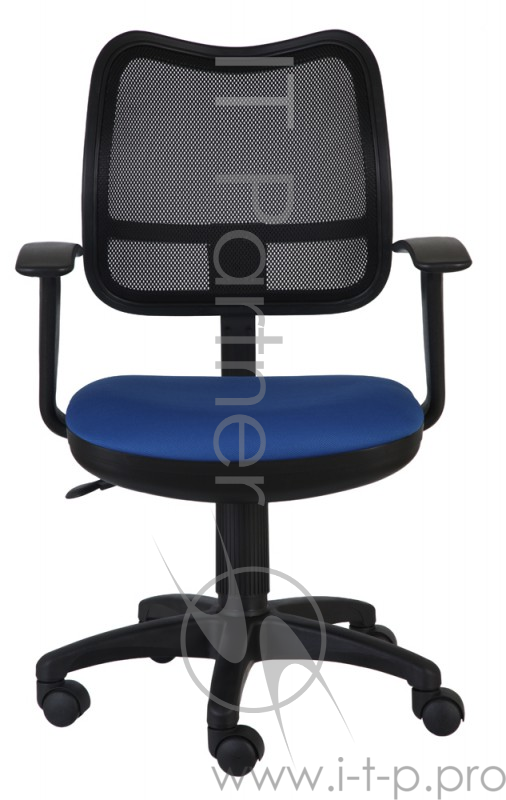 Кресло Бюрократ CH-797AXSN/26-21 спинка сетка черный сиденье синий 26-21