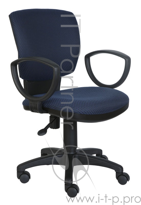 Кресло Бюрократ CH-626AXSN/V-03-1 синий ромбик черный V-03-1