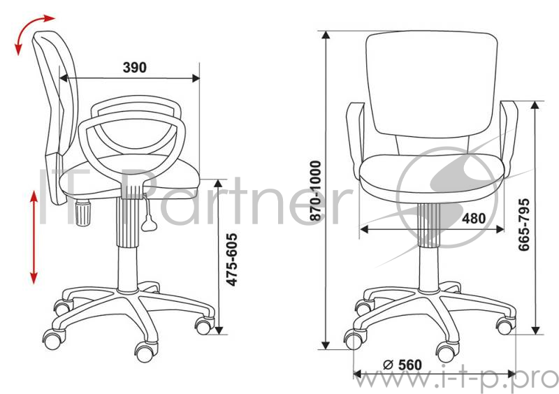 Кресло Бюрократ CH-626AXSN/V-03-1 синий ромбик черный V-03-1