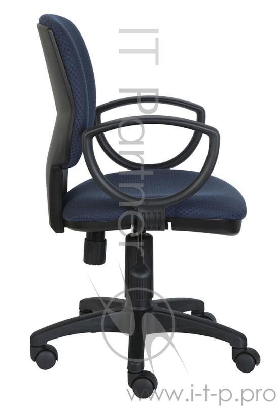 Кресло Бюрократ CH-626AXSN/V-03-1 синий ромбик черный V-03-1