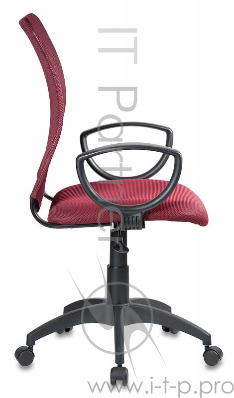 Кресло Бюрократ CH-599/DC/TW-13N спинка сетка темно-бордовый сиденье темно-бордовый TW-13N