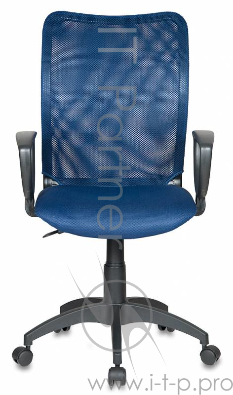 Кресло Бюрократ CH-599/DB/TW-10N спинка сетка темно-синий сиденье темно-синий TW-10N