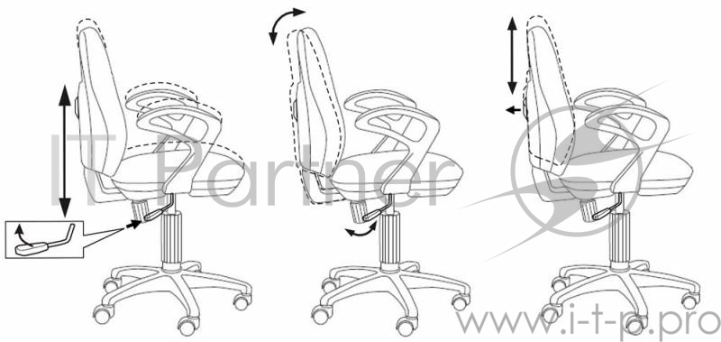 Кресло Бюрократ CH-513AXN/#B черный JP-15-2
