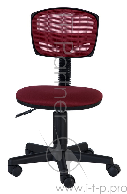 Кресло Бюрократ CH-299/CH/15-11 спинка сетка бордовый сиденье бордовый 15-11