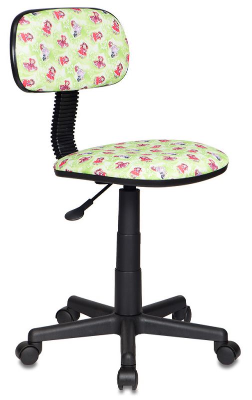 Кресло Бюрократ CH-201NX/Dolls-Gr сиденье зеленый куколки Dolls-Gr