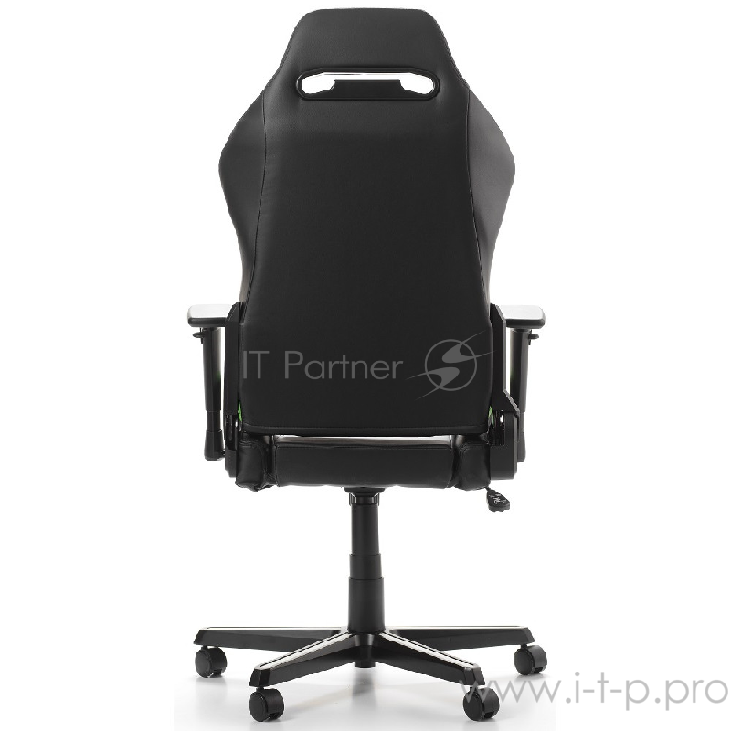Игровое кресло DXRacer Drifting чёрно-зелёно-белое (OH/DM61/NWE, кожа-PU, регулируемый угол наклона,
