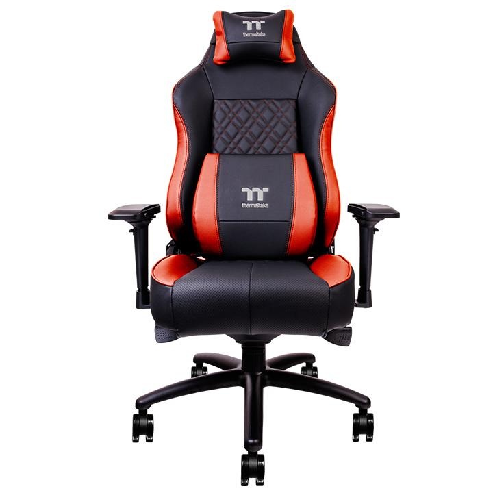 Кресло игровое Thermaltake X Comfort Air Gaming Chair (Black-Red)